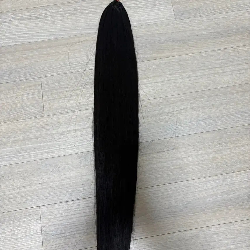 [BUNJANG] Soft Tip Hair Extensions Natural Black 18 Inch 80 Pieces / 소프트팁 뉴노팁 붙임머리 자연검정 18인치 80피스