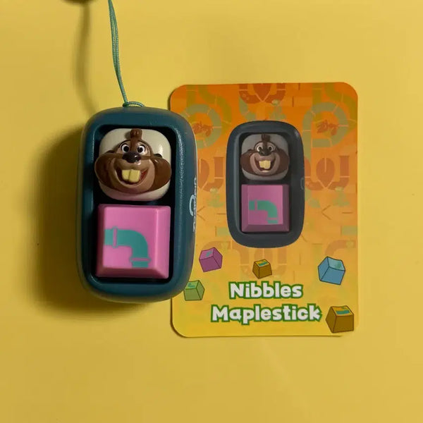 [BUNJANG] Zootopia Nibbles Keychain / 주토피아 키캡 키링 니블스