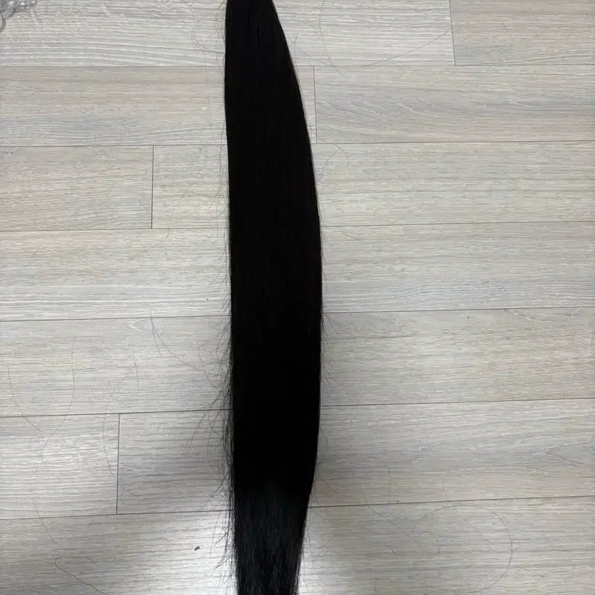 [BUNJANG] Soft Tip Natural Black Hair Extensions 85 Pieces 22 Inch / 소프트팁 뉴노팁 붙임머리 자연블랙 85피스 22인치