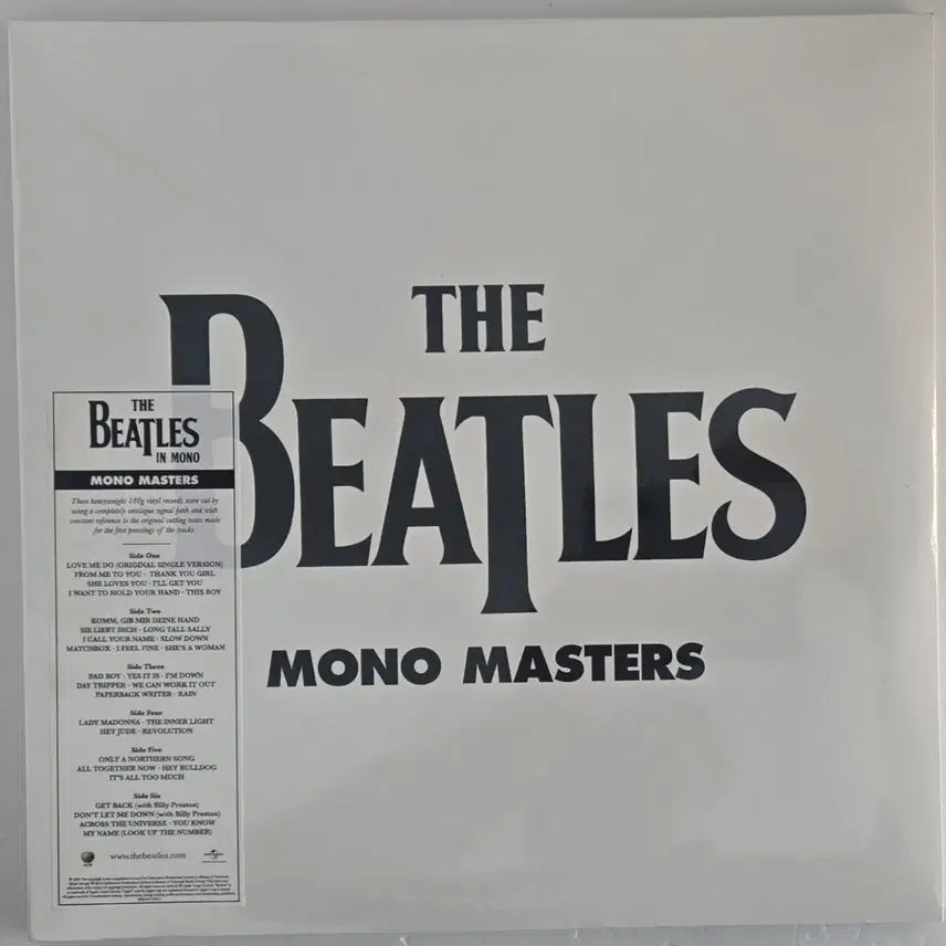 [BUNJANG] The Beatles Mono Masters 3LP (2014 All-Analog Mastering, Sealed) / Beatles - Mono Masters LP (2014년 미개봉)