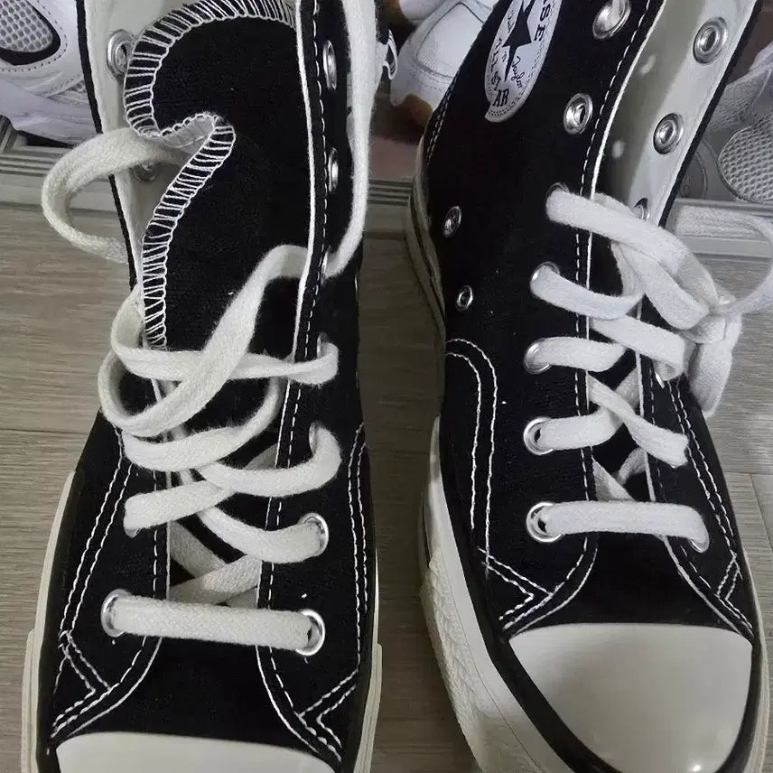 [BUNJANG] Converse Black Sneakers / 컨버스 블랙 스니커즈