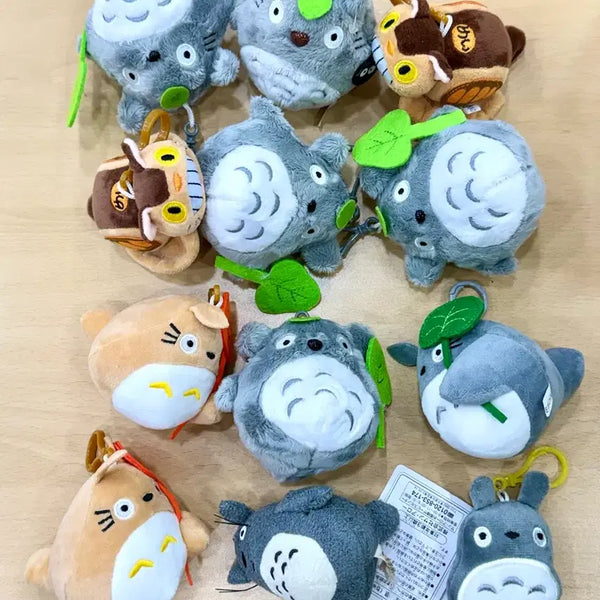[BUNJANG] Ghibli My Neighbor Totoro Plush Keychain Bag Charm / 지브리 토토로 인형뽑기 가방열쇠고리키링 인형 처분(개당)