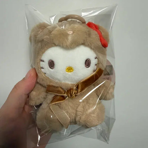 [BUNJANG] Hello Kitty Latte Bear Keyring Doll / 새상품) 헬로키티 라떼베어 키링인형 정품 최종가