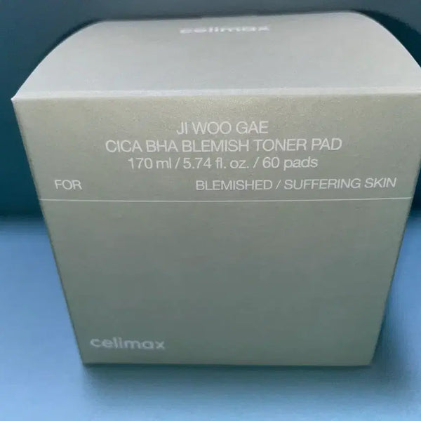 [BUNJANG] Cellmax Eraser Cica BHA Blemish Toner Pad 170ml/60ea / 셀리맥스 지우개 시카 바하 블레미쉬 토너패드 170ml/60매