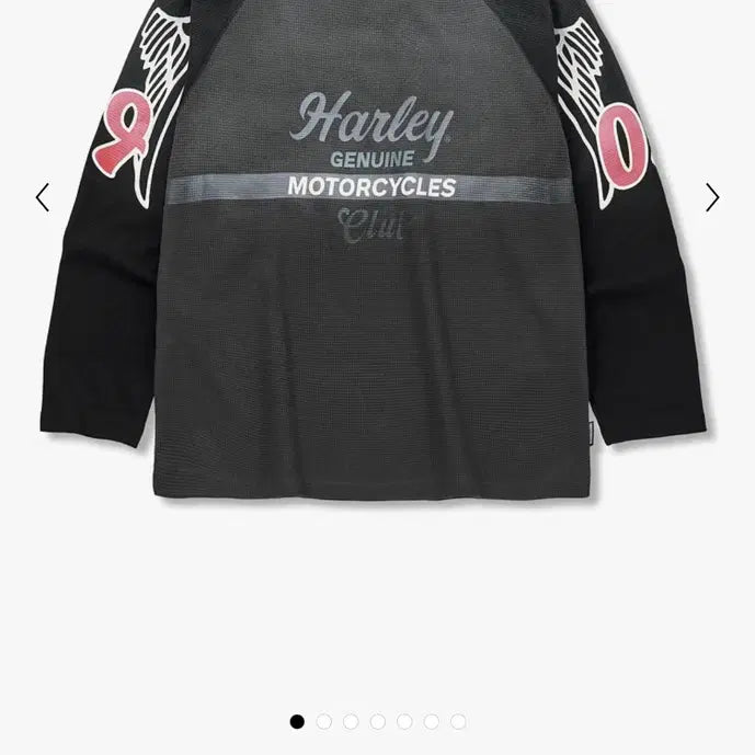 [BUNJANG] Harley-Davidson Collection Raglan T-Shirt - Dark Grey / (새상품) 할리데이비슨 컬렉션 라그란 티셔츠- 다크 그레이