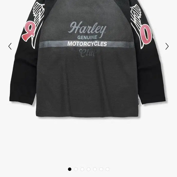 [BUNJANG] Harley-Davidson Collection Raglan T-Shirt - Dark Grey / (새상품) 할리데이비슨 컬렉션 라그란 티셔츠- 다크 그레이