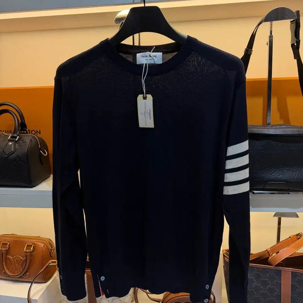 [BUNJANG] Thom Browne Navy Knit Sweater / [정품/3size] 톰브라운 니트