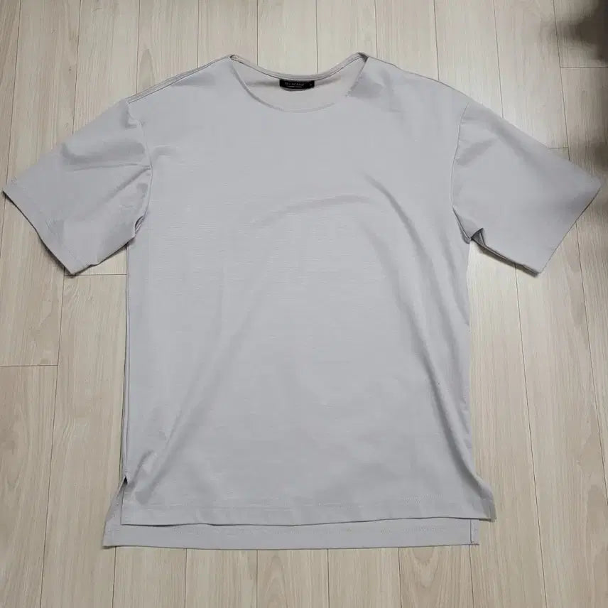 [BUNJANG] TBJ Light Grey Short Sleeve T-Shirt / TBJ 라이트 그레이 반팔 티셔츠
