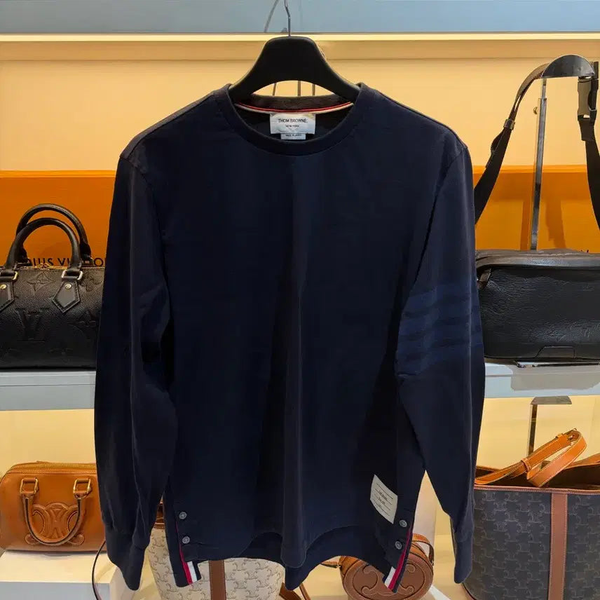[BUNJANG] Thom Browne Long Sleeve Navy / [정품/1size] 톰브라운 롱슬리브