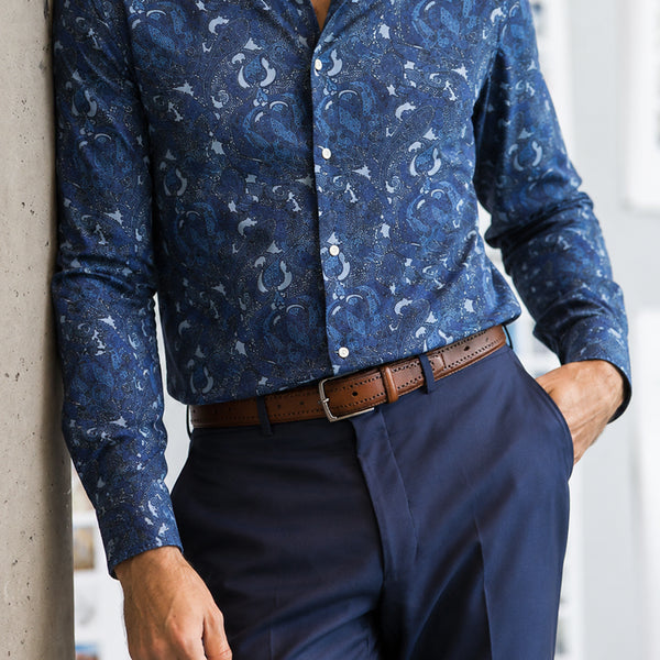 [BUNJANG] Volz Johnella Paisley Shirt Made in Italy / 볼조넬라 페이즐리 셔츠 메이드 인 이탈리