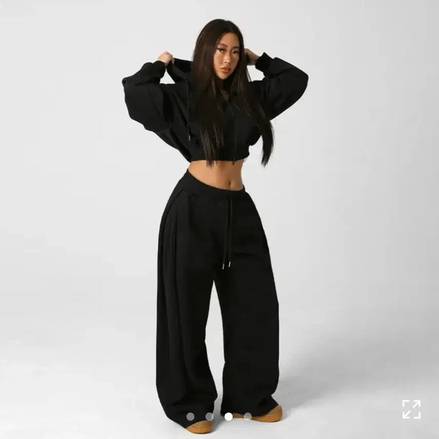 [BUNJANG] Butter Lab Training Zip-up Pants Set / 원가 이하 판매) 에이블리 버터랩 트레이닝 집업 팬츠 세트