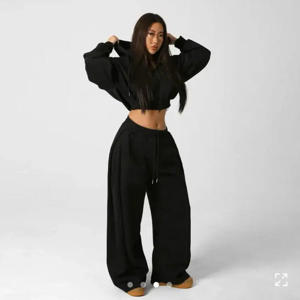 [BUNJANG] Butter Lab Training Zip-up Pants Set / 원가 이하 판매) 에이블리 버터랩 트레이닝 집업 팬츠 세트