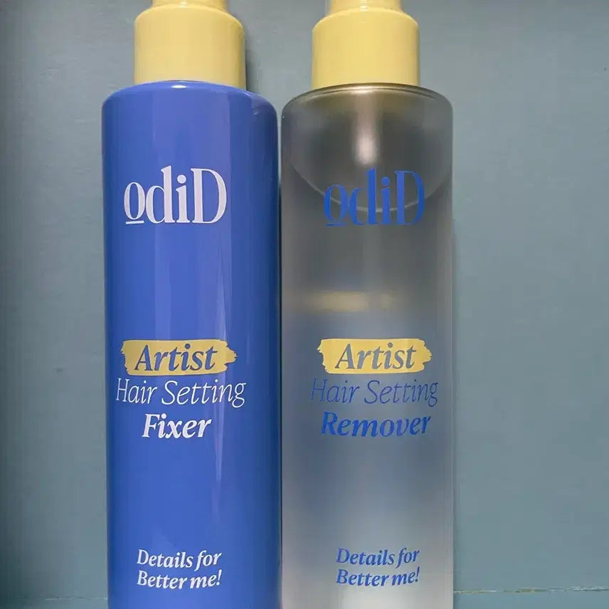 [BUNJANG] ODDED Hair Setting Fixer + Remover Set / 오디드 헤어 셋팅 픽서 + 리무버 세트