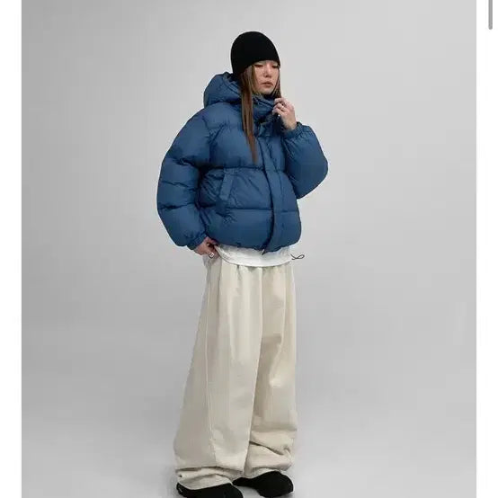[BUNJANG] Black Up Mentor Two-Tuck Wide Cotton Pants / 블랙업 멘토 투턱 와이드 코튼팬츠