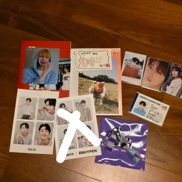 [BUNJANG] ENHYPEN Sunoo Photocard, Album, Keychain, Four-Cut Photo Bundle Set / 엔하이픈 선우 포카 앨범 키링 네컷 일괄 양도