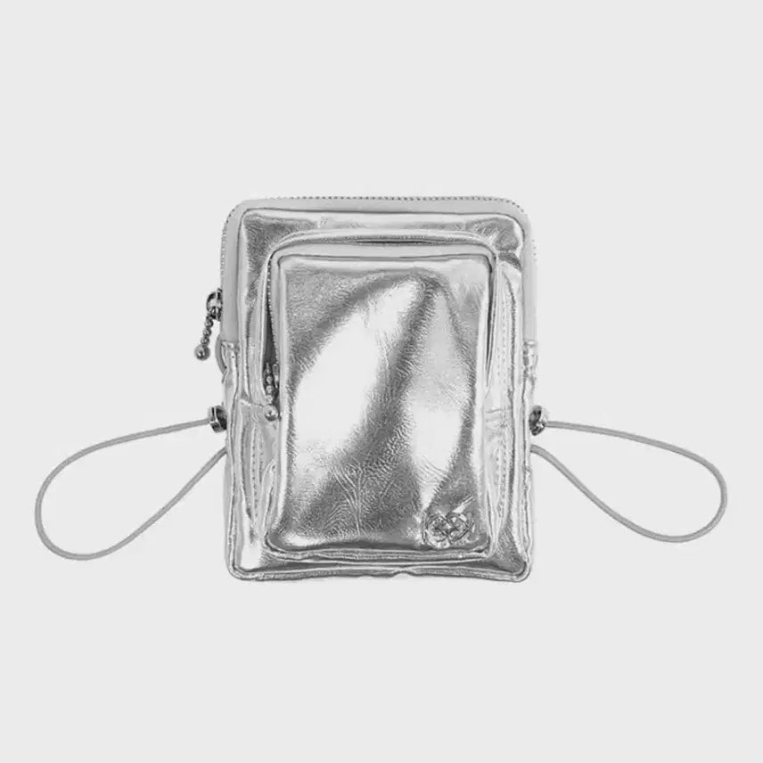 [BUNJANG] Kijun Mini Bag Silver / 기준 Kijun 미니 백 - silver