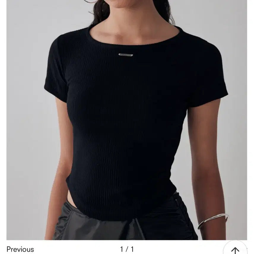 [BUNJANG] trimmingbird Boat Neck Half Sleeve T-shirt / 트리밍버드 Boat Neck Half Sleeve (한번착용)