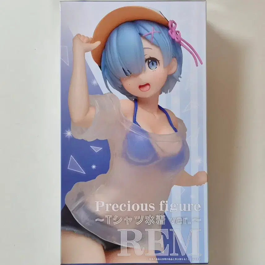[BUNJANG] Taito Re:Zero Precious Figure Rem T-Shirt Swimsuit Ver. / 타이토 [리제로] 프레셔스 피규어 -렘 T셔츠 수영복 Ver.