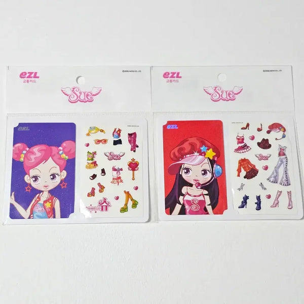 [BUNJANG] Limited Edition Avatar Star Shu Set Transportation Card Sticker / (일괄)한정판 아바타 스타 슈 교통카드 스티커