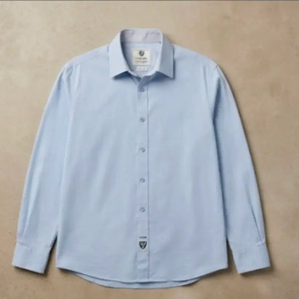 [BUNJANG] Cronio Standard Fit Sky Blue Shirt 105 / 크로니오 셔츠 105 하늘색 스탠다드핏