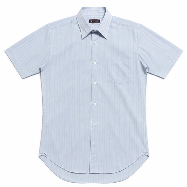 [BUNJANG] ROVER PIGEON 00s Japanese Mori Girl Vertical Stripe Short Sleeve Shirt / JPN 00s 일본 빈티지 y2k 모리걸 세로 스트라이프 반팔 셔츠 39