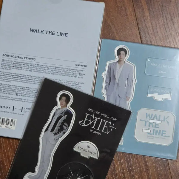 [BUNJANG] Enhypen Sunghoon Acrylic Stand Set (Sealed) / (미개봉) 엔하이픈 성훈 아크릴스탠드 아크스타 세트