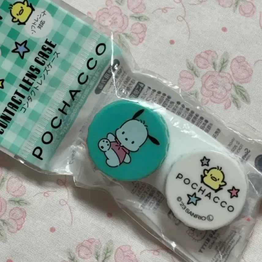 [BUNJANG] Sanrio Pochacco Multi-Purpose Lens Case Container / 산리오 포차코 렌즈통 다용도 보관함