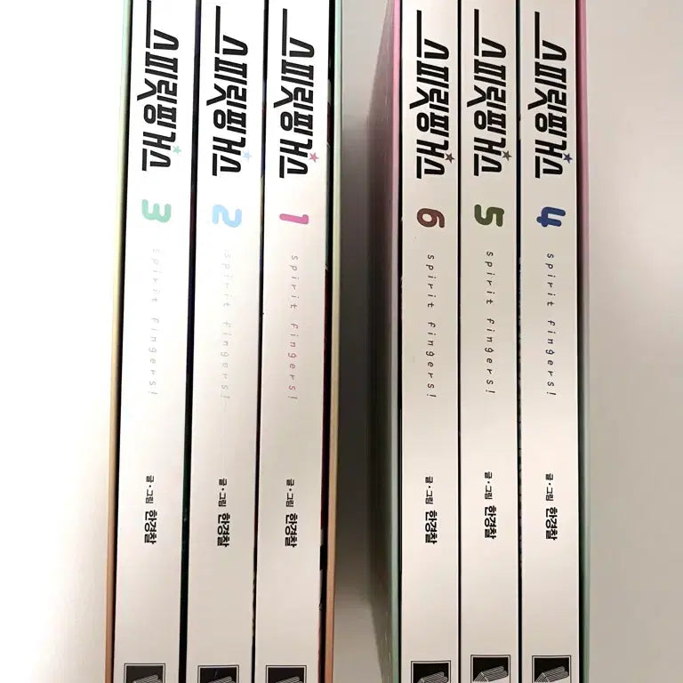 [BUNJANG] Spirit Fingers Complete Set Volumes 1-6 / 택포 3.9) 스피릿 핑거스 1-6권 세트 네이버 웹툰 단행본 만화책