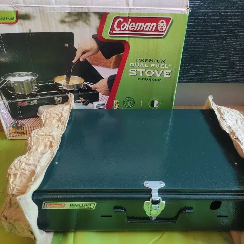 [BUNJANG] Coleman Dual Fuel Two Burner 424 / 콜맨 가솔린 투 버너 424