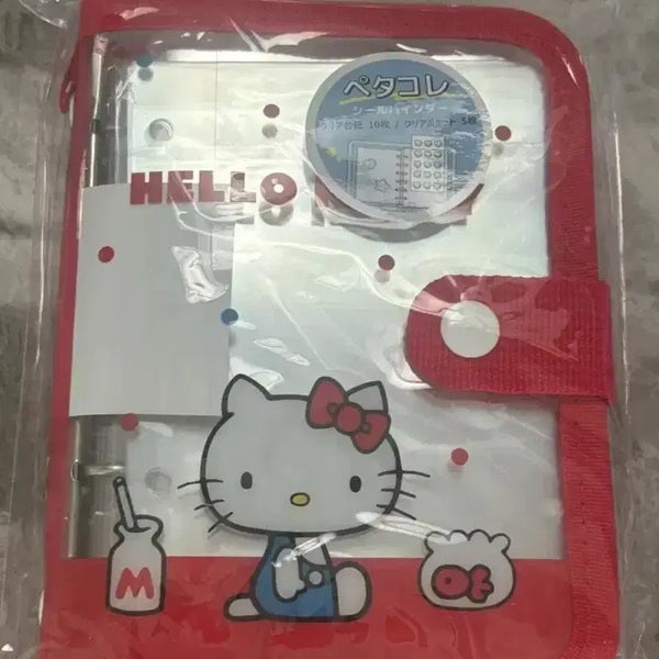 [BUNJANG] Hello Kitty 6-Ring Binder for Diary Decoration / 헬로키티 다이어리 꾸미기 6공 바인더