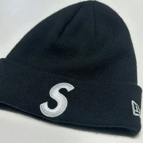 [BUNJANG] Supreme S Logo Beanie Black / 슈프림 s로고 비니 블랙