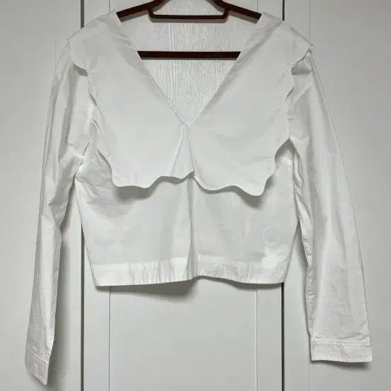 [BUNJANG] Ganni White Shirt / GANNI 화이트 셔츠