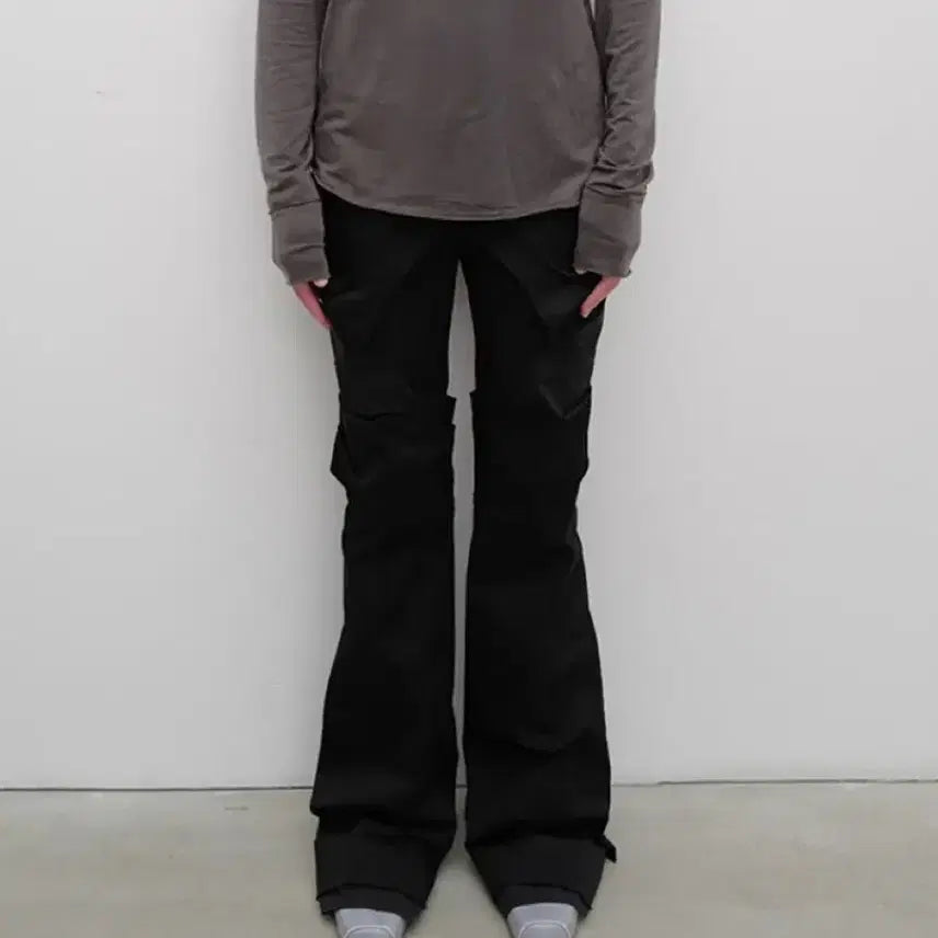 [BUNJANG] Openyy Gathered Bootcut Pants / 오픈와이와이 gathered 부츠컷팬츠 openyy 개더 부츠컷 팬츠