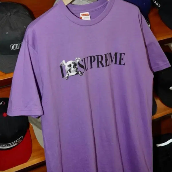 [BUNJANG] Supreme Skull T-Shirt Purple (FW25) / 25FW Supreme Skull T-Shirt (새상품 M)