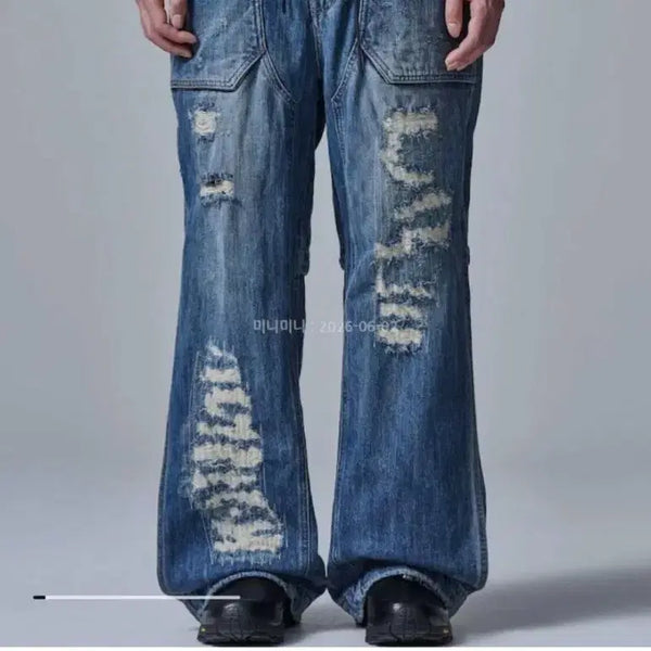 [BUNJANG] Juun.J Denim Western Pants (Size 50) / [준지] 데님 웨스턴 팬츠 팝니다 50사이즈
