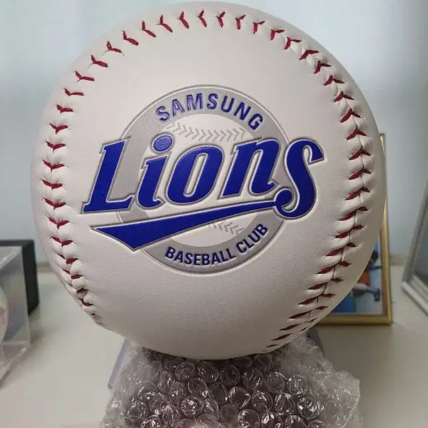 [BUNJANG] Samsung Lions Large Baseball with Stand / 삼성라이온즈 대형구.판매합니다
