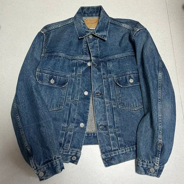 [BUNJANG] OrSlow Type 2 2 Year Used Wash Denim Jacket / 오어슬로우 타입2 2year used wash 2사이즈(m)