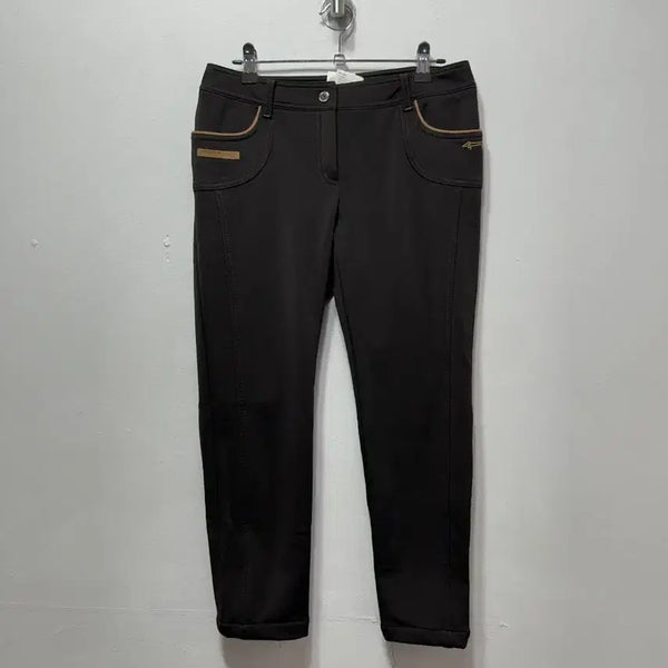 [BUNJANG] Louis Castel Khaki Women's Pants Size 66 / 루이까스텔  카키색 여성 바지 66사이즈