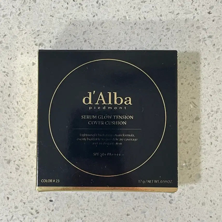 [BUNJANG] D'Alba Serum Glow Tension Cover Cushion SPF 50+ PA++++ (Shade 23, Sealed) / 달바 세럼 글로우 텐션 커버 쿠션 23호 미개봉 새상품
