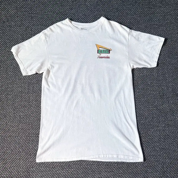 [BUNJANG] In-N-Out Burger Graphic T-Shirt White (Size 100) / In-N-Out Burger 인앤아웃 버거 빈티지 티셔츠 (100)