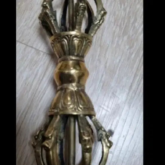 [BUNJANG] Original Brass Vajra Pestle / 오리지널 황동 금강저 퇴마의식
