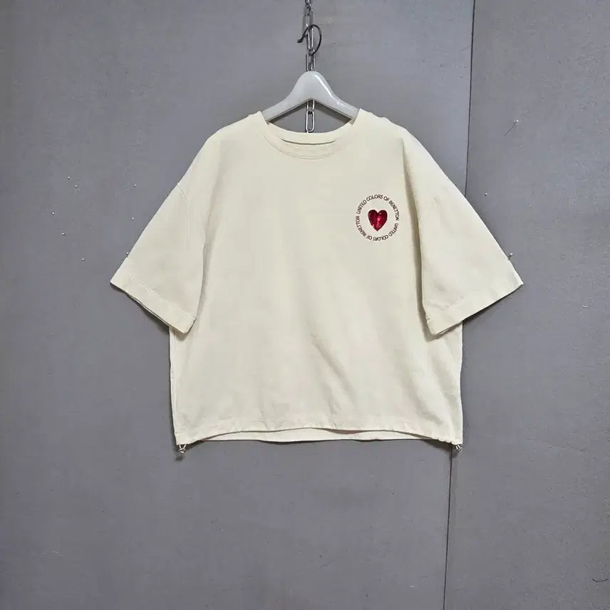 [BUNJANG] United Colors of Benetton Boxy Fit Round Neck T-Shirt / 베네통 박시핏 라운드 티셔츠 n6540