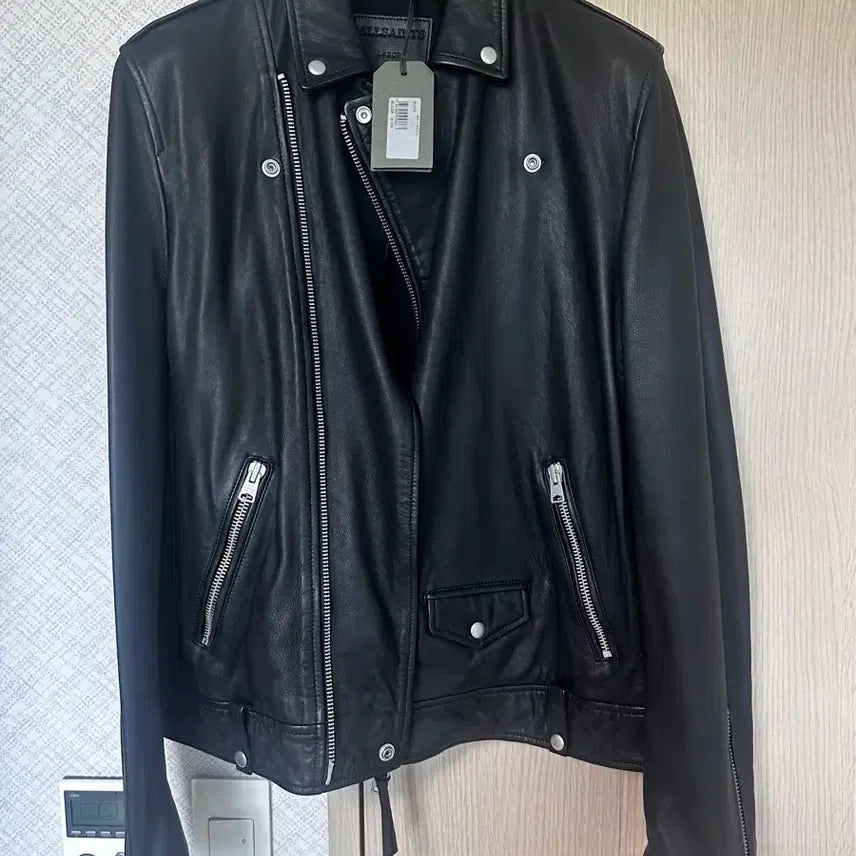 [BUNJANG] AllSaints Milo Leather Jacket L / 올세인츠 밀로 레더 자켓 L사이즈