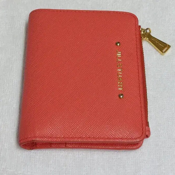 [BUNJANG] JILLSTUART Coral Leather Coin Pouch / 동전지갑