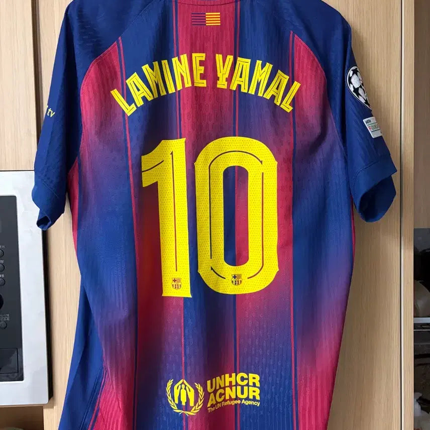 [BUNJANG] FC Barcelona Lamine Yamal Full Patch ADV XL Jersey 23-24 Season / 바르셀로나 라민야말 풀패치 ADV XL