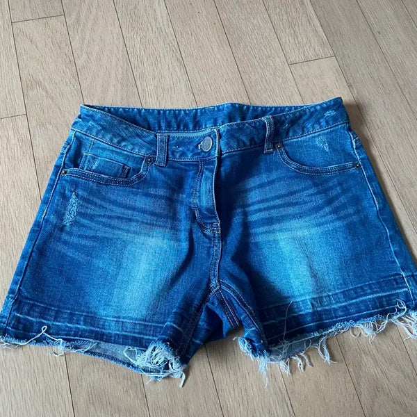 [BUNJANG] Olivia Hasler Denim Shorts / 올리비아하슬러 데님 반바지