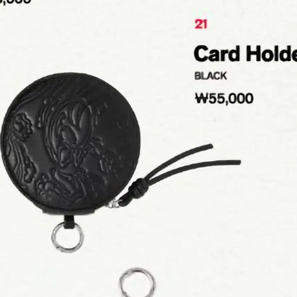 [BUNJANG] BTS Arirang Card Holder Black / BTS 아리랑 카드 홀더 블랙