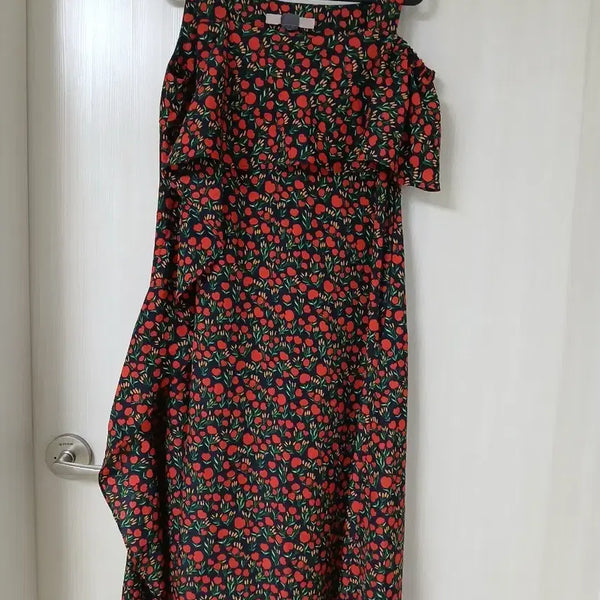 [BUNJANG] Jucy Judy Patterned Long Dress / 쥬시 쥬디  패턴 원피스
