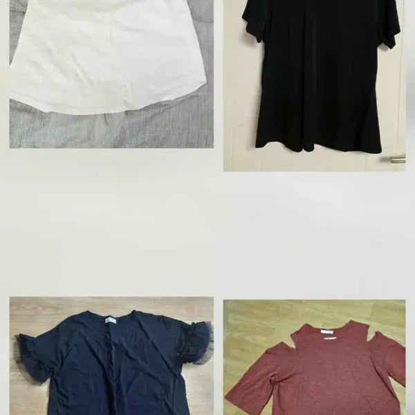 [BUNJANG] Women's Size 77 Tops (New and Lightly Used) / 77 티들 새거