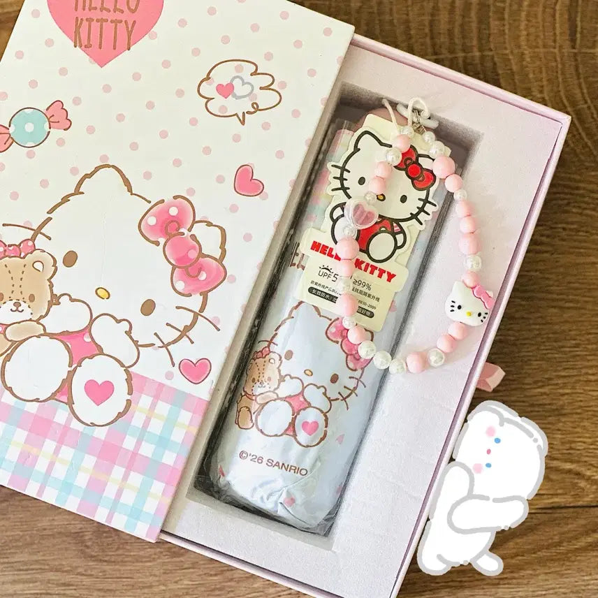 [BUNJANG] Hello Kitty Umbrella/Parasol / 헬로키티 우산/양산/우양산